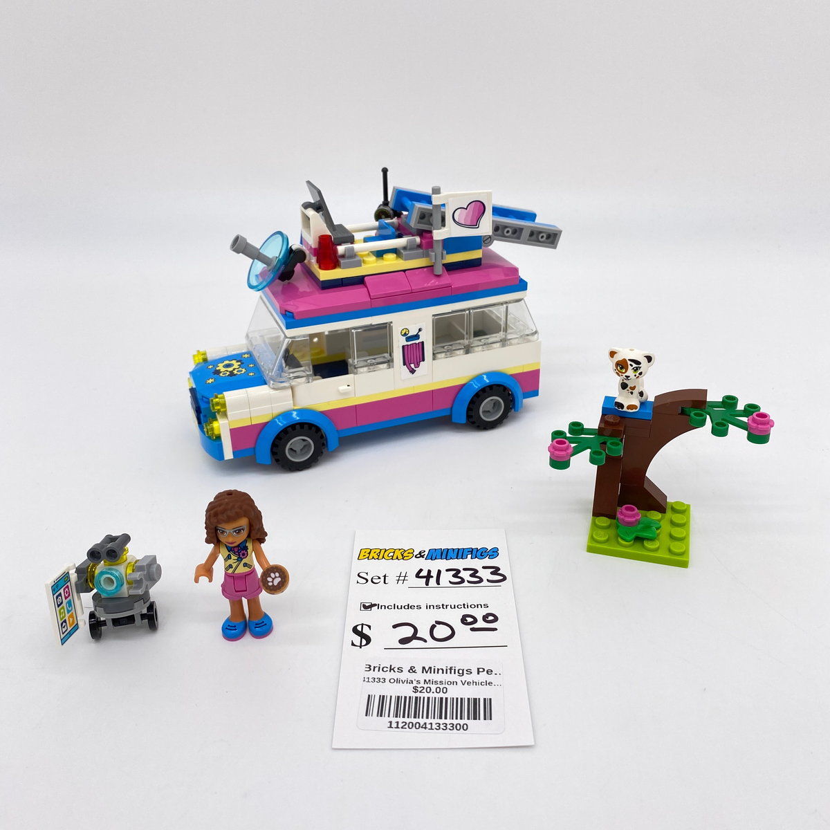 41333 Olivia's Mission Vehicle (U) product image 1, provided for visual reference and product detail review