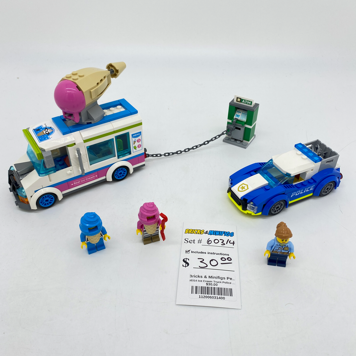 60314 Ice Cream Truck Police Chase (U) product image 1, provided for visual reference and product detail review