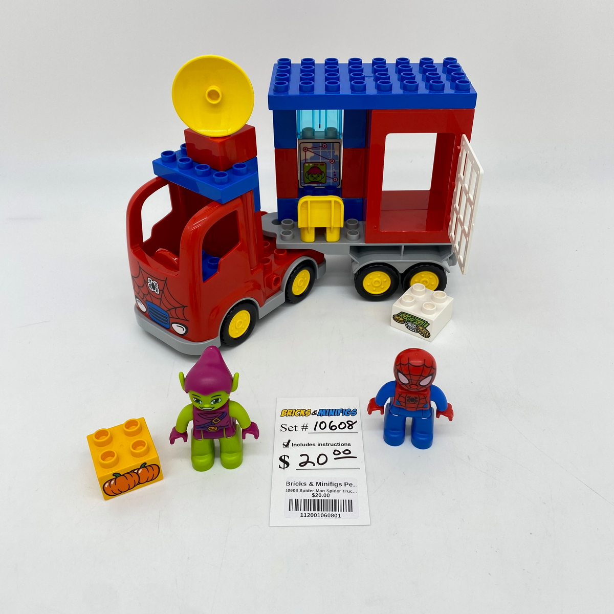 10608 Spider-Man Spider Truck Adventure (U1) product image 1, provided for visual reference and product detail review