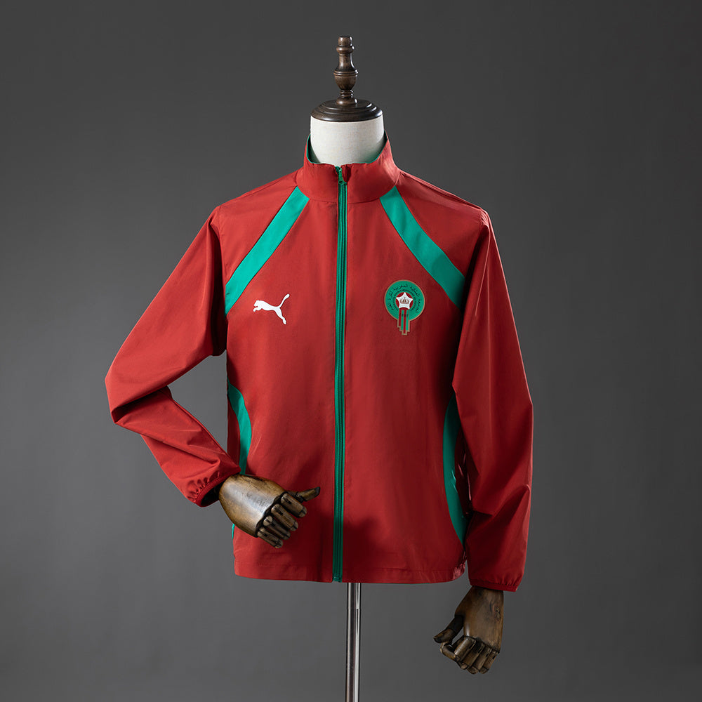 Morocco Windbreaker 2026 Reversible Football Soccer Jacket product image 3