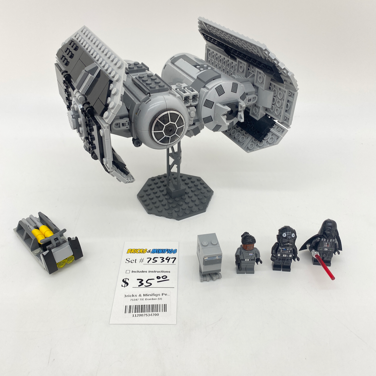 75347 TIE Bomber (U) product image 1, provided for visual reference and product detail review