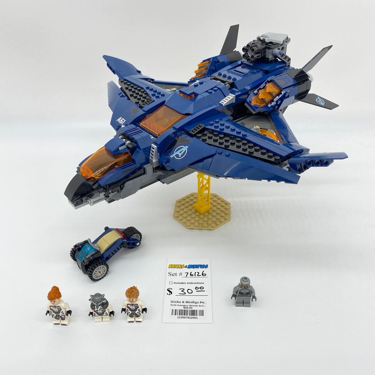 76126 Avengers Ultimate Quinjet (U1) product image 1, provided for visual reference and product detail review