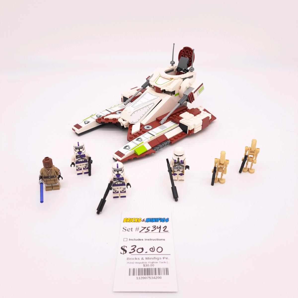 75342 Republic Fighter Tank (U) product image 1, provided for visual reference and product detail review