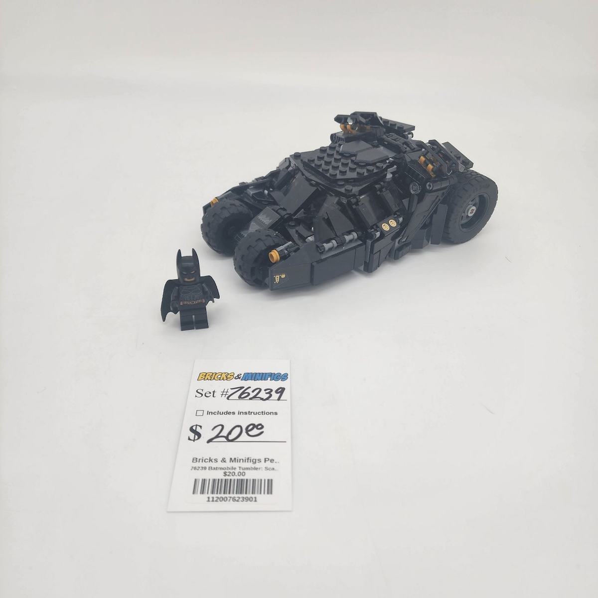 76239 Batmobile Tumbler: Scarecrow Showdown (U1) product image 1, provided for visual reference and product detail review