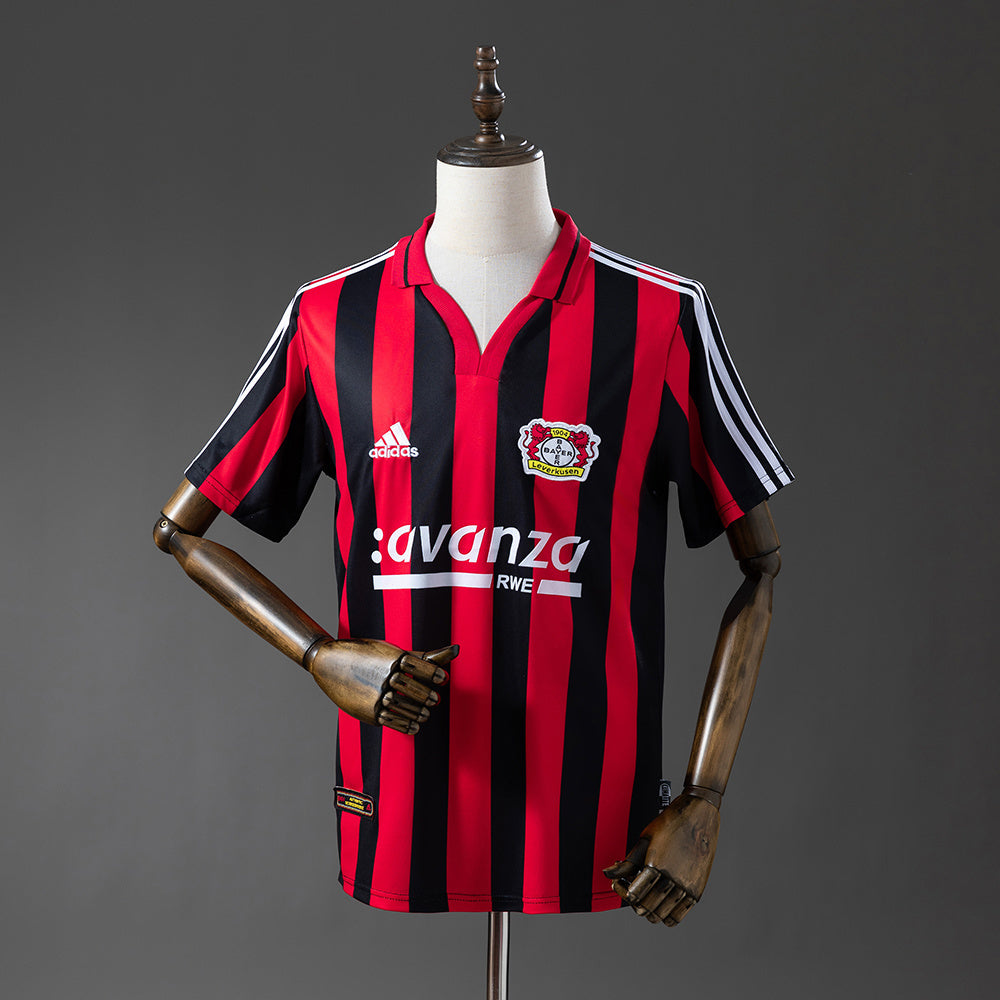 Bayer 04 Leverkusen Jersey 2000-01 Home Retro Football Kit product image 1