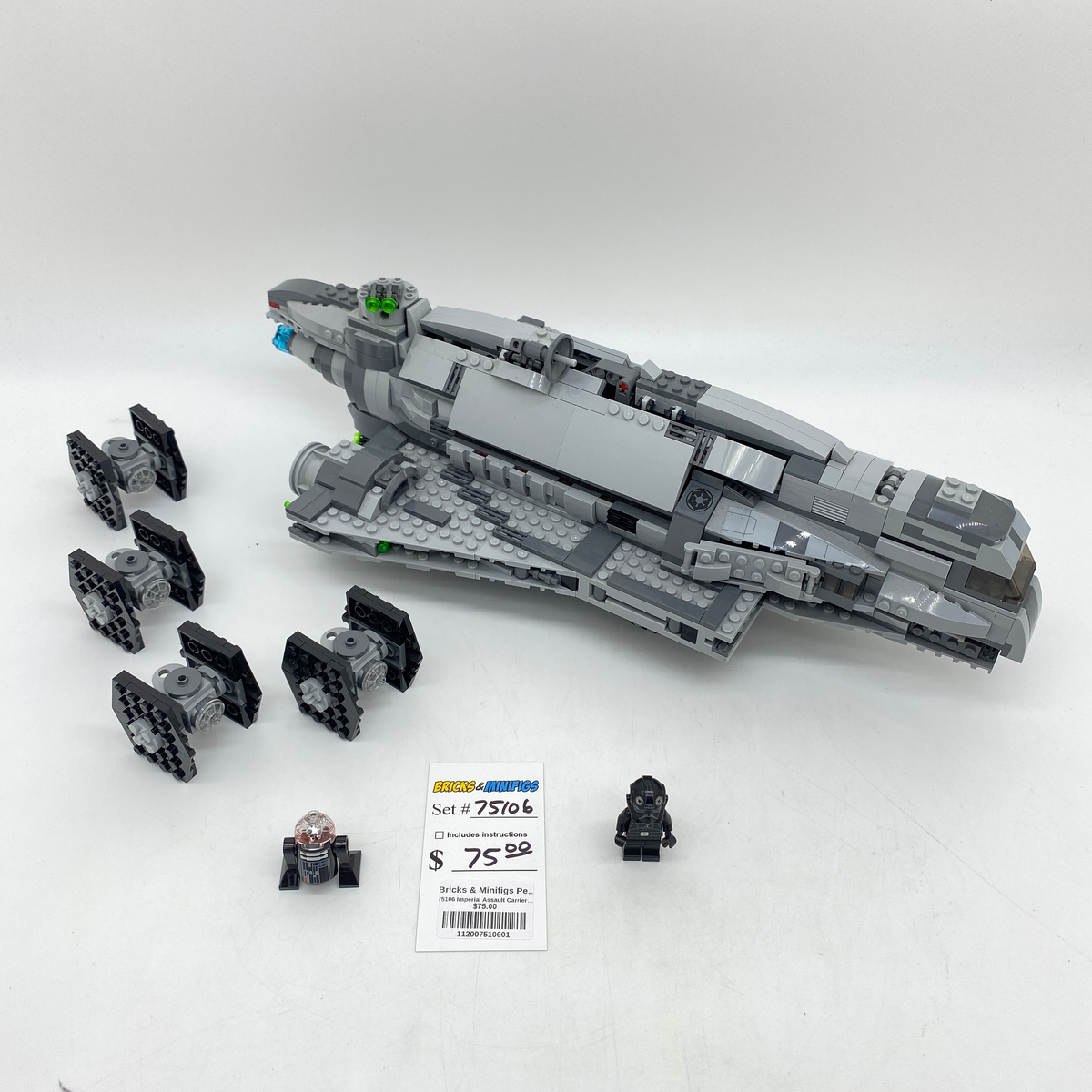 75106 Imperial Assault Carrier (U1) product image 1, provided for visual reference and product detail review
