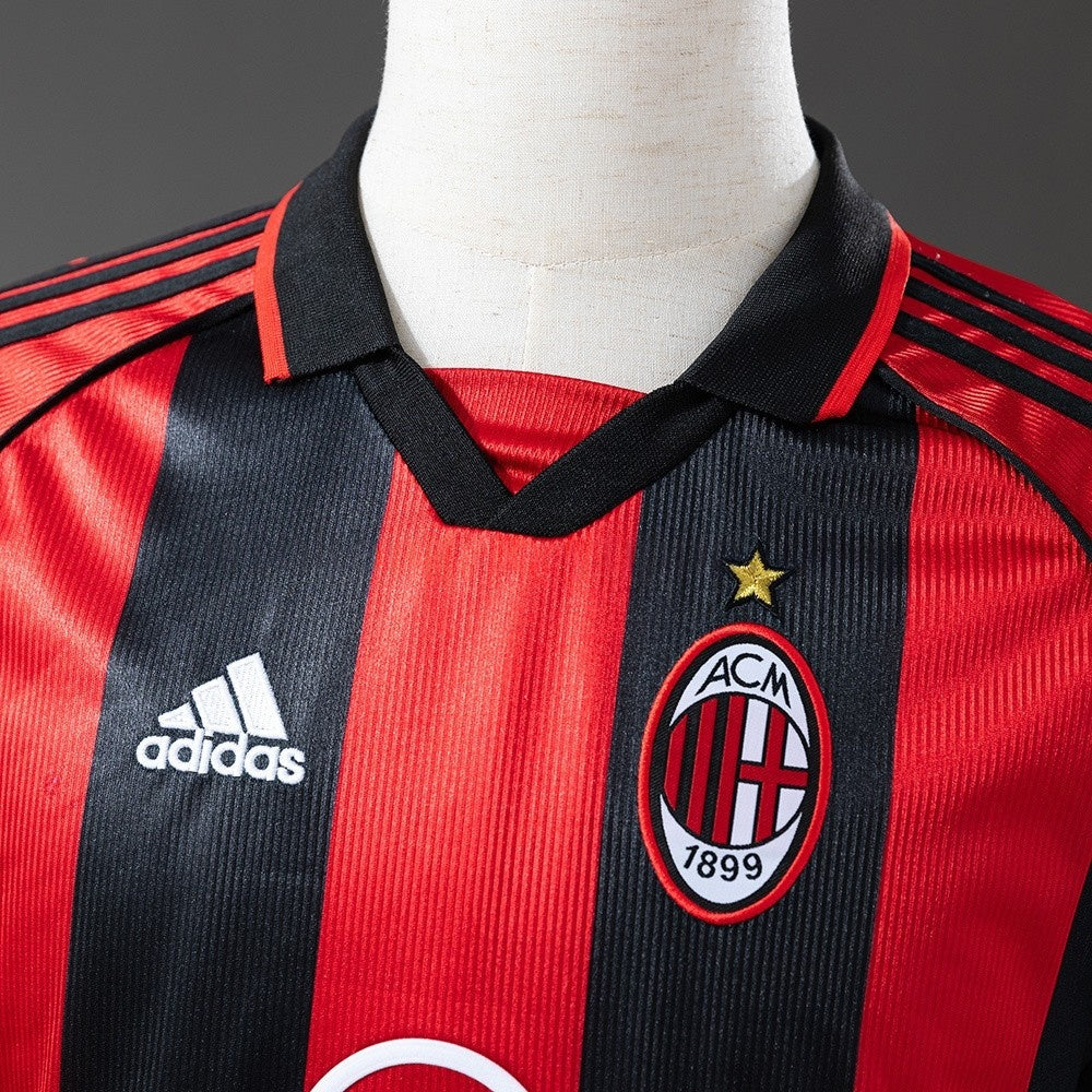 AC Milan Jersey 1998-99 Home Retro Football Kit product image 7