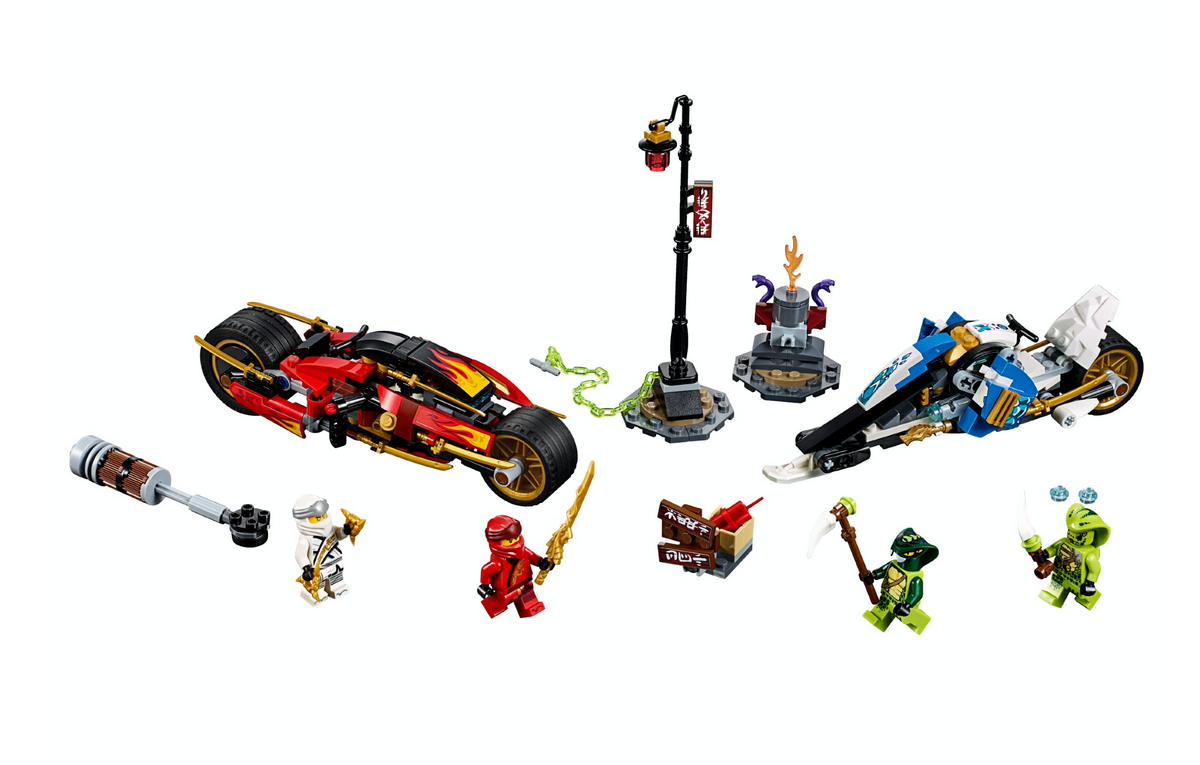 70667 Kai's Blade Cycle & Zane's Snowmobile product image 2, provided for visual reference and product detail review