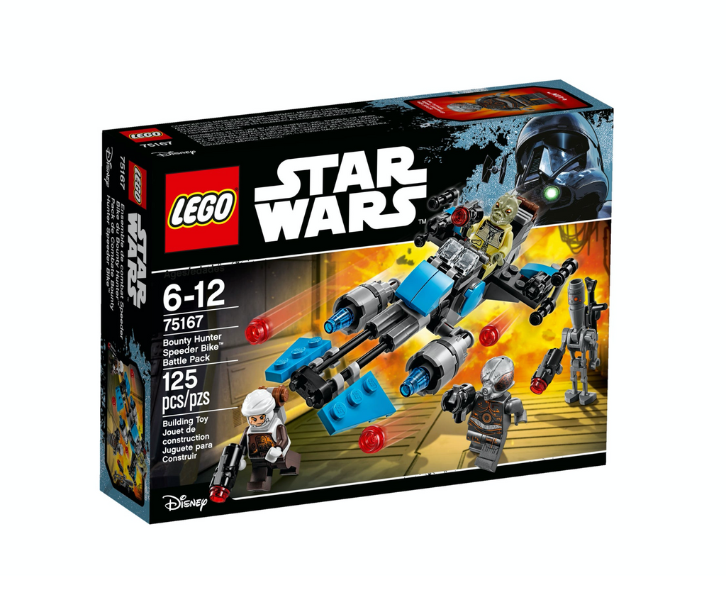 75167 Bounty Hunter Speeder Bike Battle Pack product image 1, provided for visual reference and product detail review