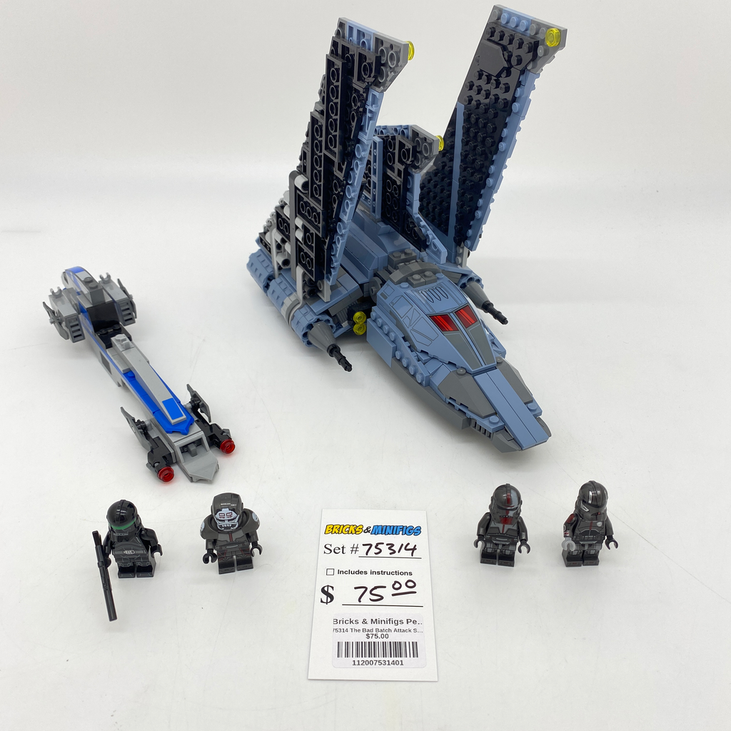 75314 The Bad Batch Attack Shuttle (U1) product image 2, provided for visual reference and product detail review