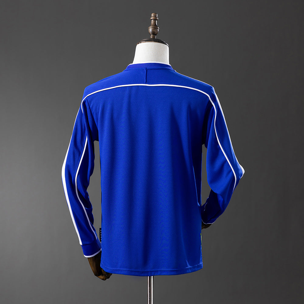 Brazil Jersey 1998 Away Retro Football Kit Long Sleeves product image 2