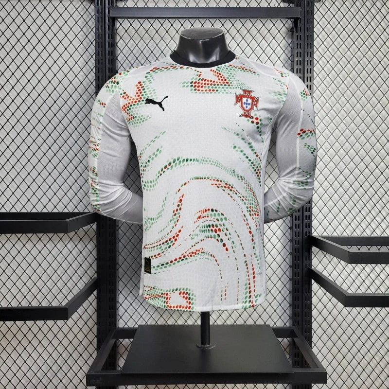Player Version Portugal Jersey 25/26 Away Long Sleeves
