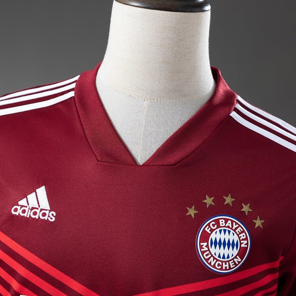 Bayern Munich Home Jersey 2021-22 Retro Football Kit Soccer product image 7