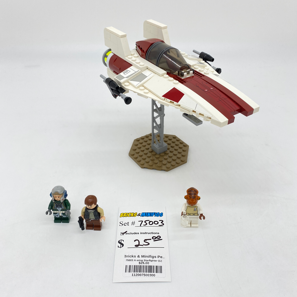 75003 A-wing Starfighter (U) product image 1, provided for visual reference and product detail review