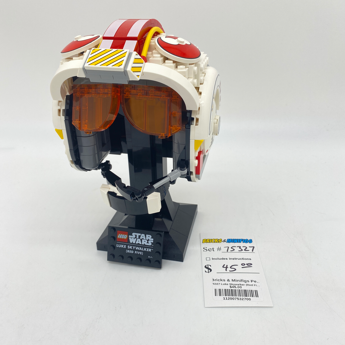 75327 Luke Skywalker (Red Five) Helmet (U) product image 1, provided for visual reference and product detail review