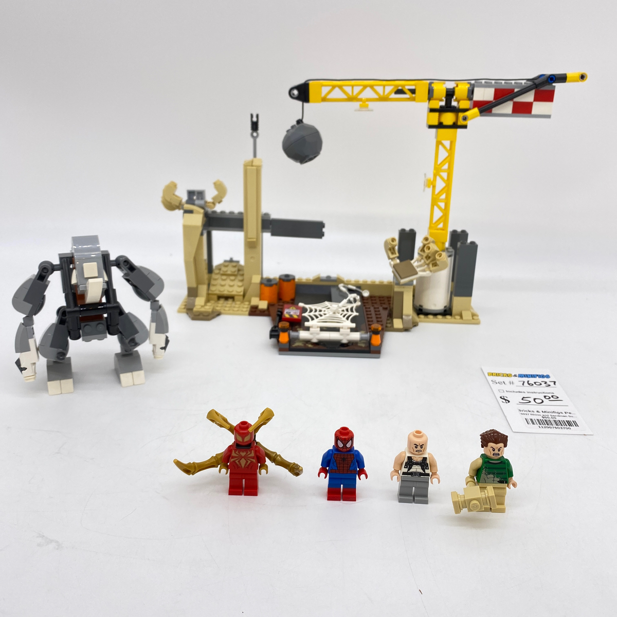 76037 Rhino and Sandman Super Villain Team-up (U) product image 1, provided for visual reference and product detail review