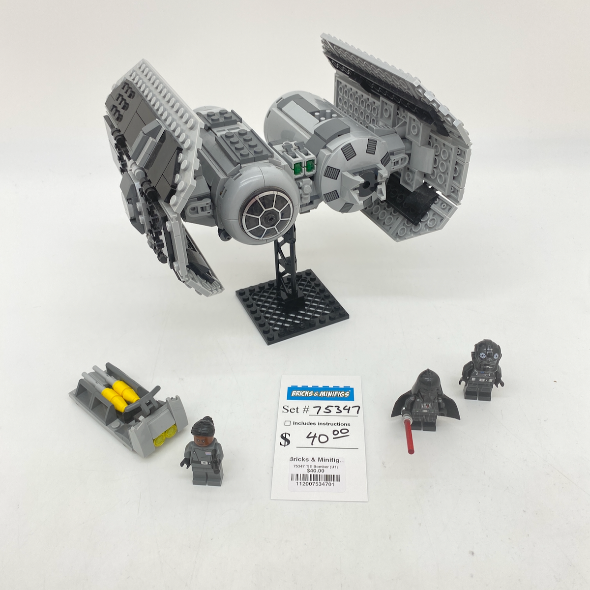 75347 TIE Bomber (U1) product image 4, provided for visual reference and product detail review