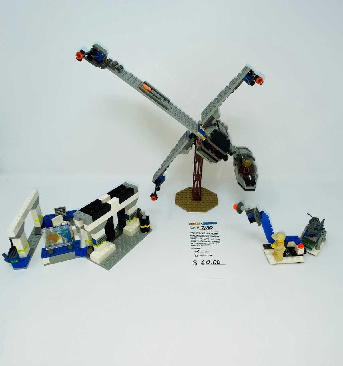 7180 B-wing at Rebel Control Center (U) product image 1, provided for visual reference and product detail review