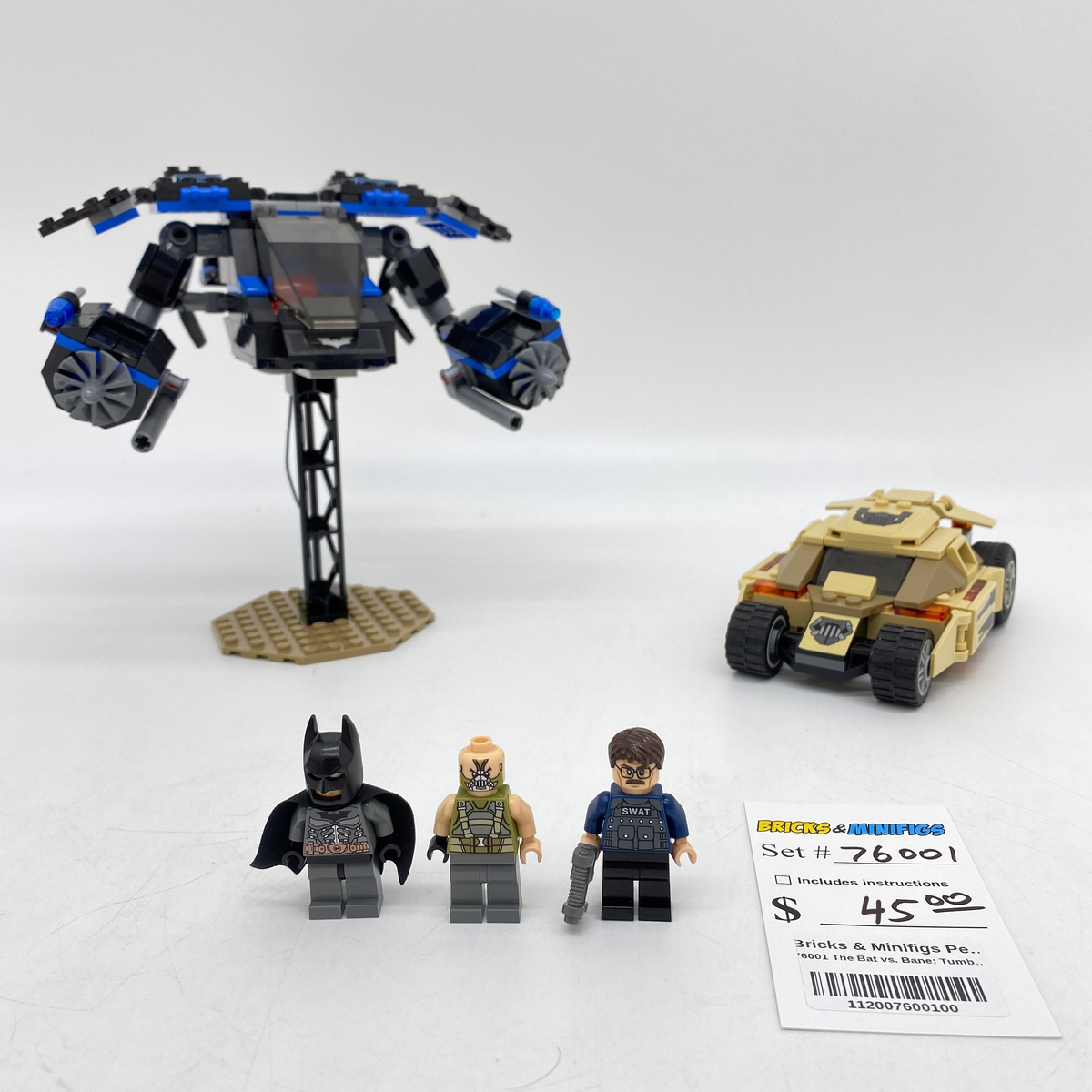 76001 The Bat vs. Bane: Tumbler Chase (U) product image 1, provided for visual reference and product detail review