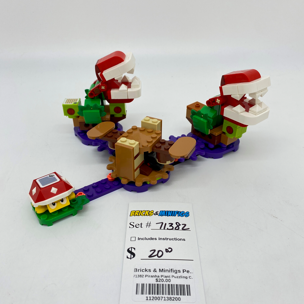 71382 Piranha Plant Puzzling Challenge Expansion Set (U) product image 1, provided for visual reference and product detail