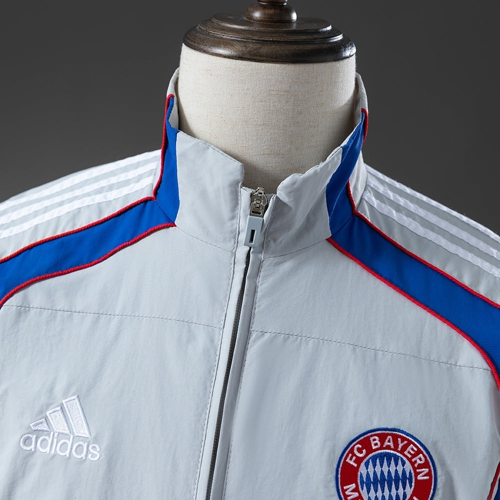 Bayern Munich Windbreaker 2025/26 Light Grey Football product image 8