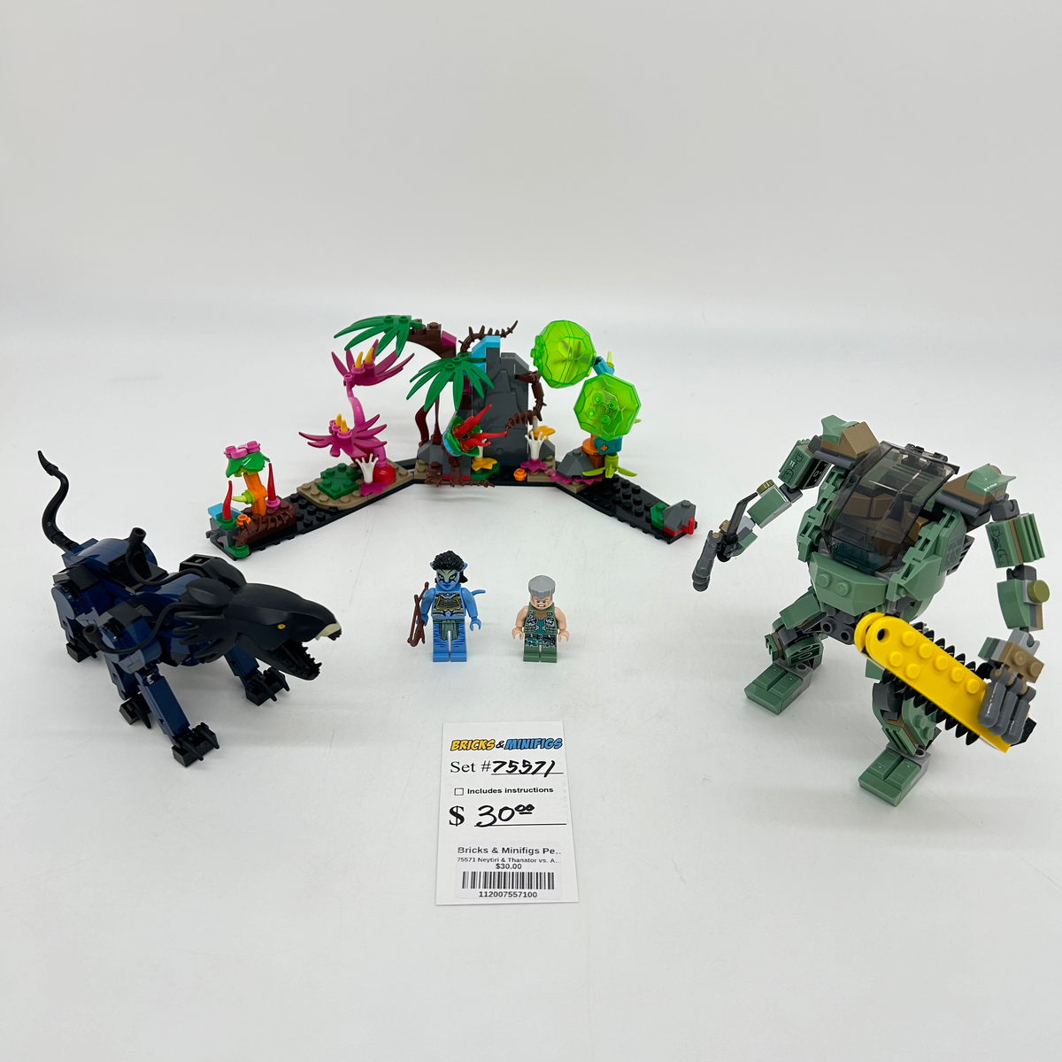 75571 Neytiri & Thanator vs. AMP Suit Quaritch (U) product image 1, provided for visual reference and product detail review