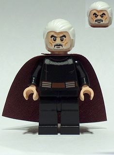Count Dooku - white hair product image 1, provided for visual reference and product detail review