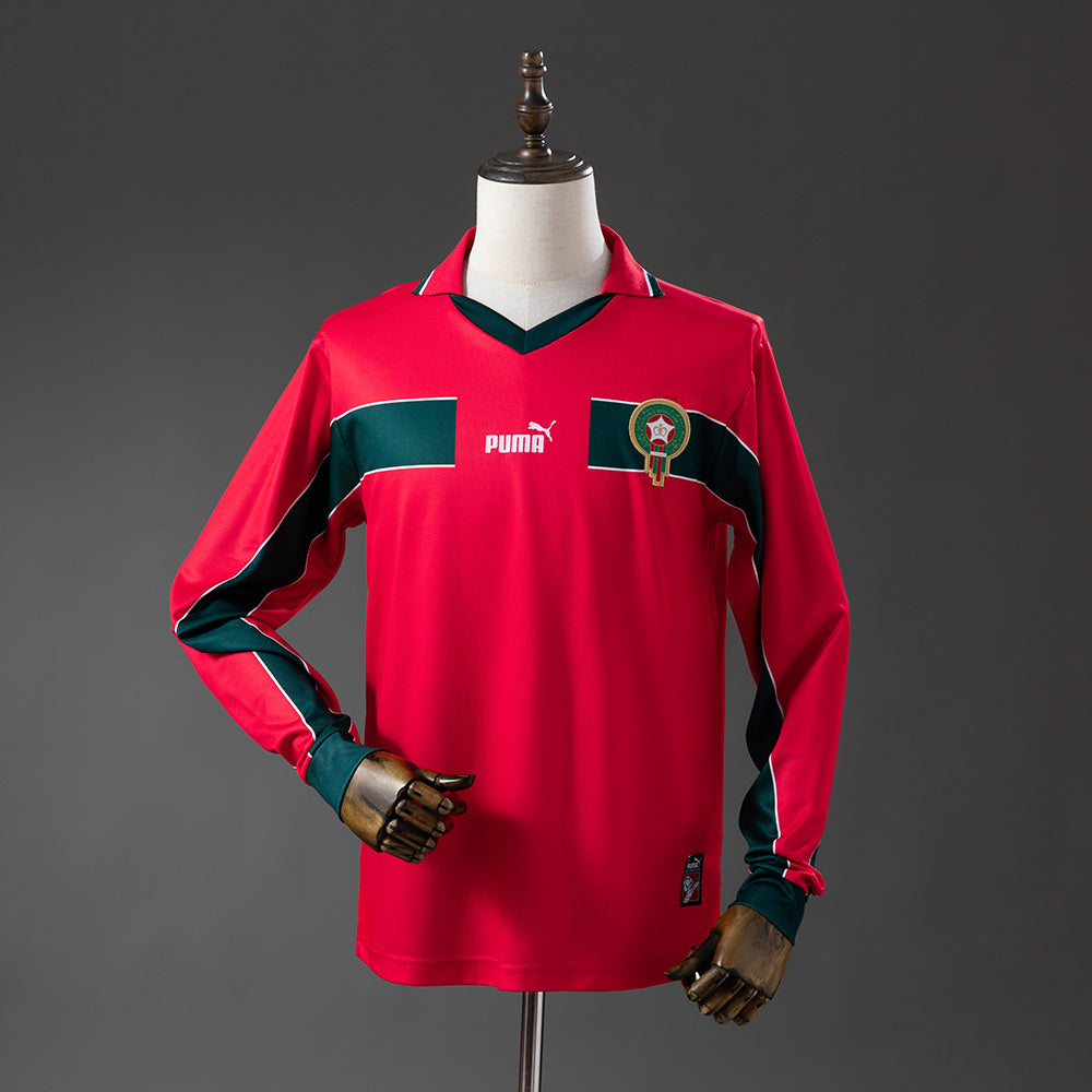 Morocco Jersey 1998 Third Retro Football Kit Long Sleeves product image 1