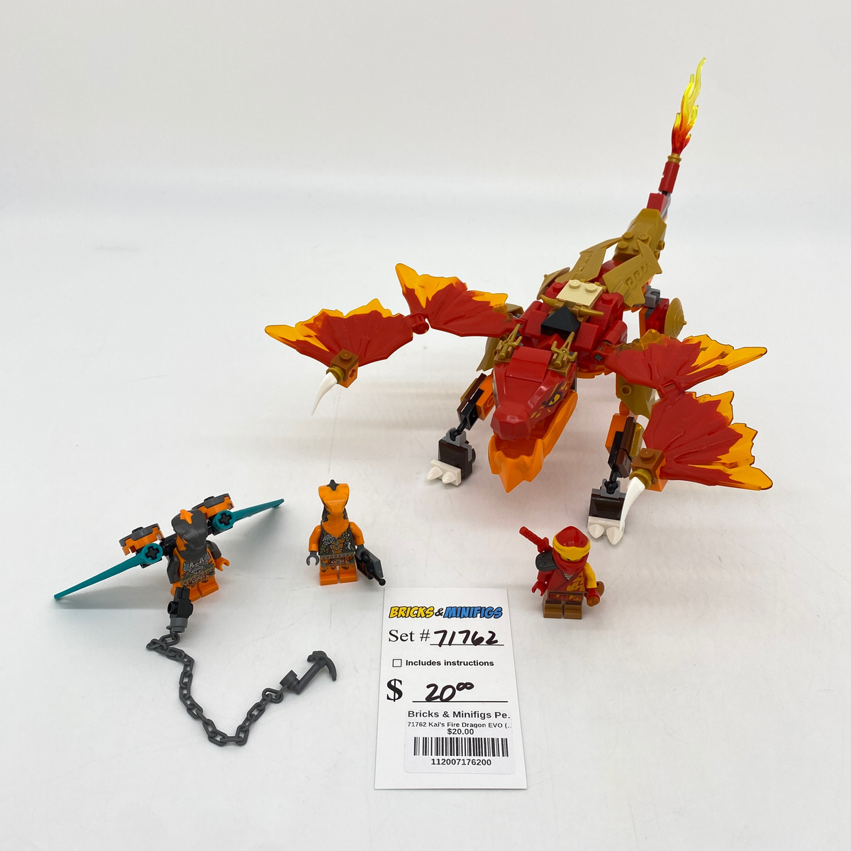 71762 Kai's Fire Dragon EVO (U) product image 1, provided for visual reference and product detail review