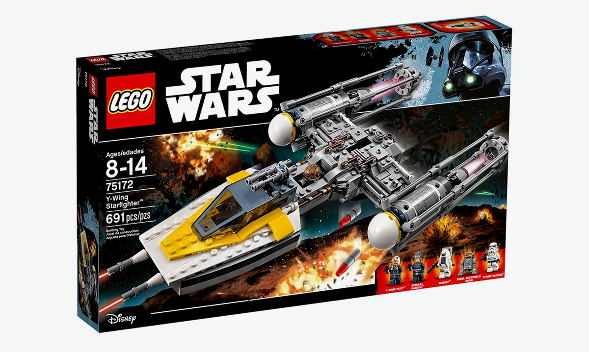75172 Y-Wing Starfighter product image 1, provided for visual reference and product detail review