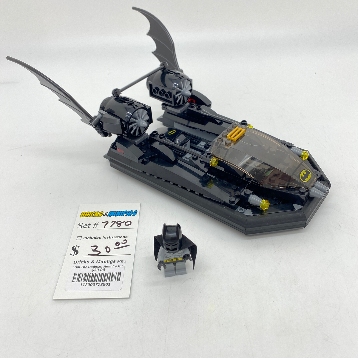 7780 The Batboat: Hunt for Killer Croc (U1) product image 1, provided for visual reference and product detail review