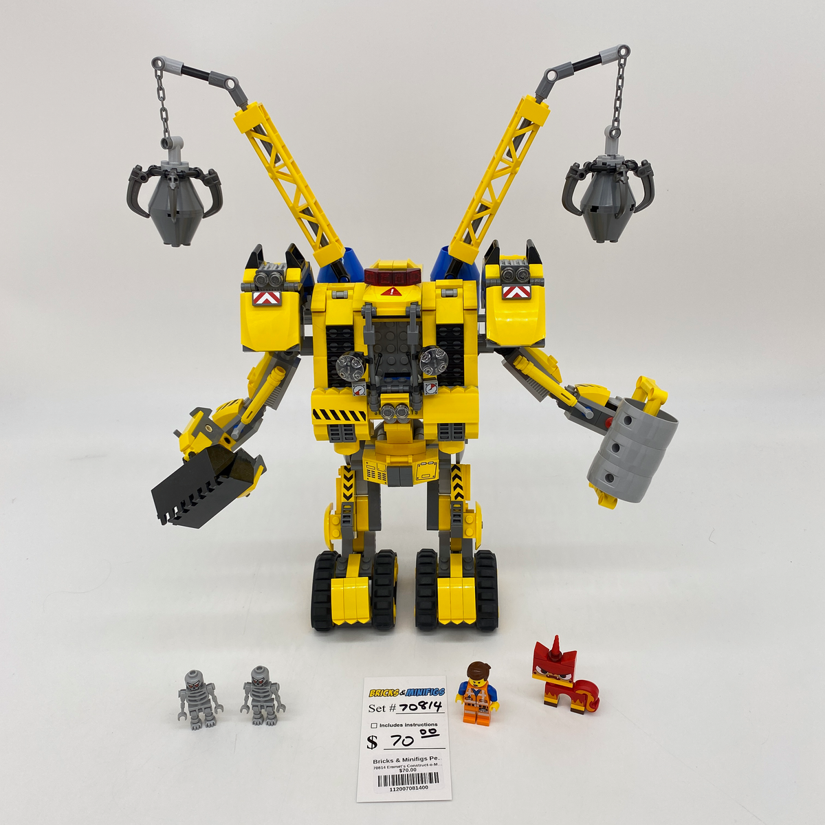 70814 Emmet's Construct-o-Mech (U) product image 1, provided for visual reference and product detail review