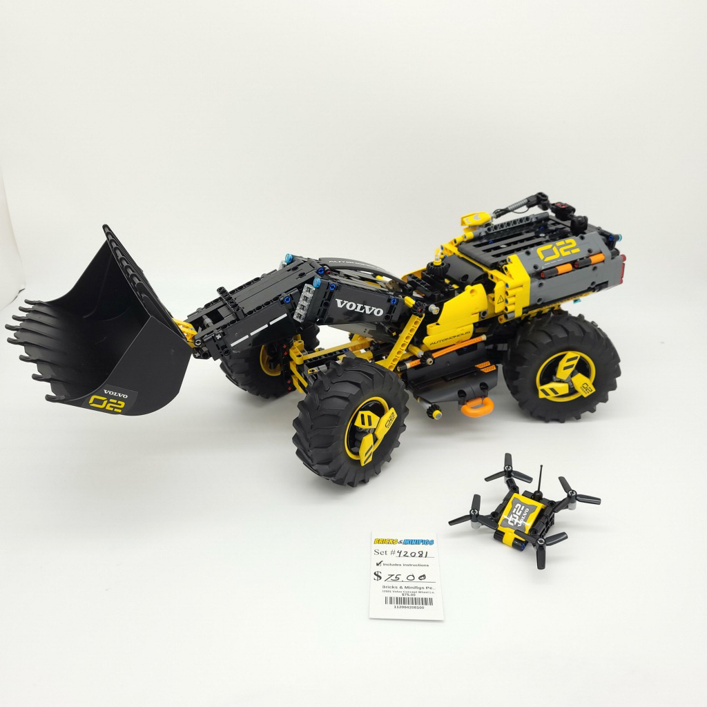 42081 Volvo Concept Wheel Loader ZEUX (U) product image 1, provided for visual reference and product detail review