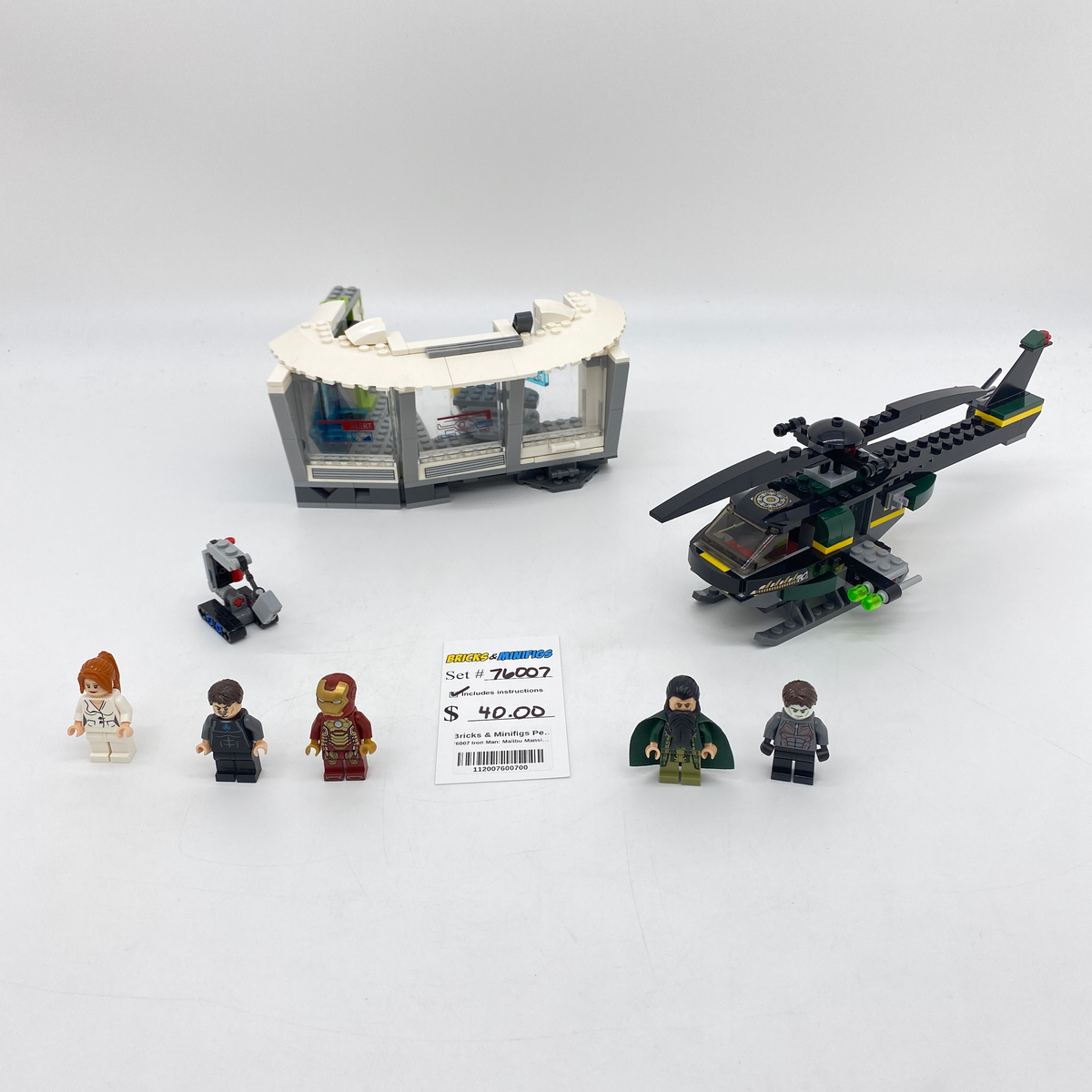 76007 Iron Man: Malibu Mansion Attack (U) product image 1, provided for visual reference and product detail review