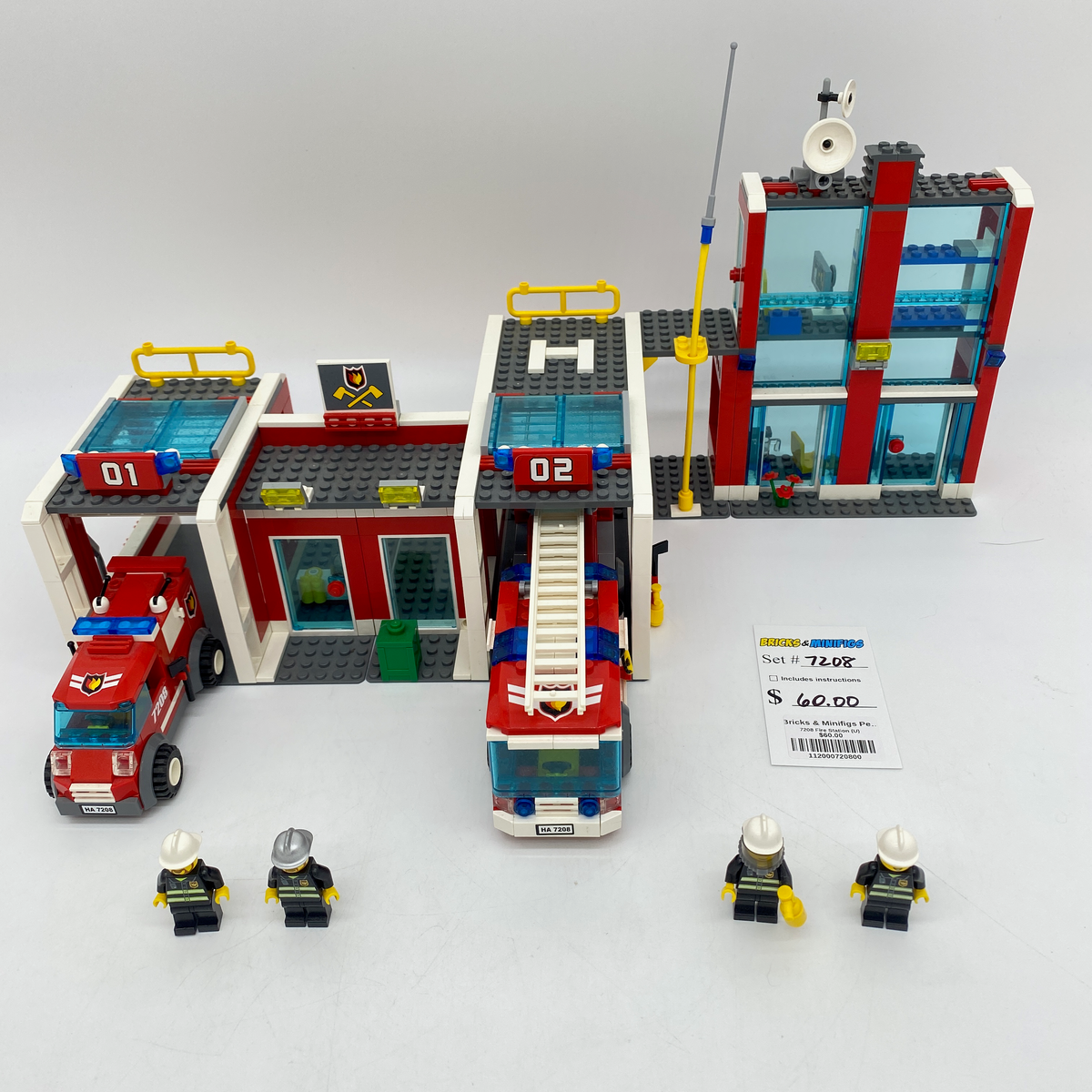 7208 Fire Station (U) product image 1, provided for visual reference and product detail review