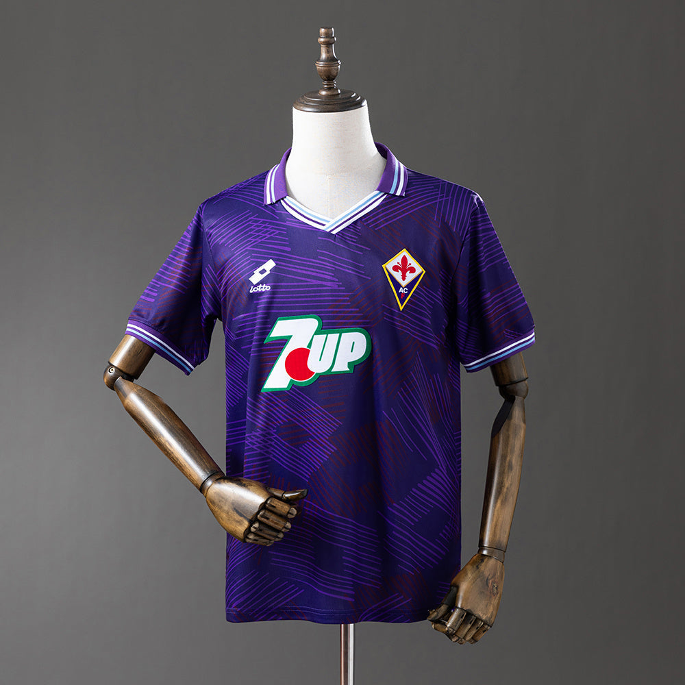 Fiorentina Jersey 1992-93 Home Retro Football Kit product image 1