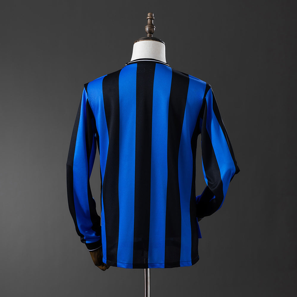 Inter Milan Jersey 2009-10 Home Retro Football Kit Long product image 2