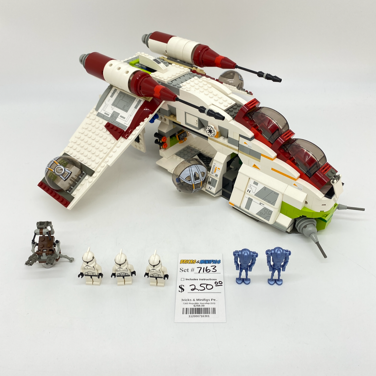7163 Republic Gunship (U1) product image 1, provided for visual reference and product detail review