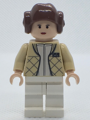 Princess Leia (Hoth Outfit, Smooth Bun Hair) product image 1, provided for visual reference and product detail review