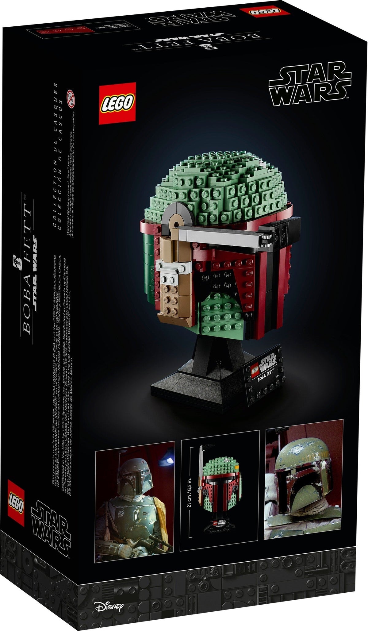 75277 Boba Fett Helmet product image 3, provided for visual reference and product detail review