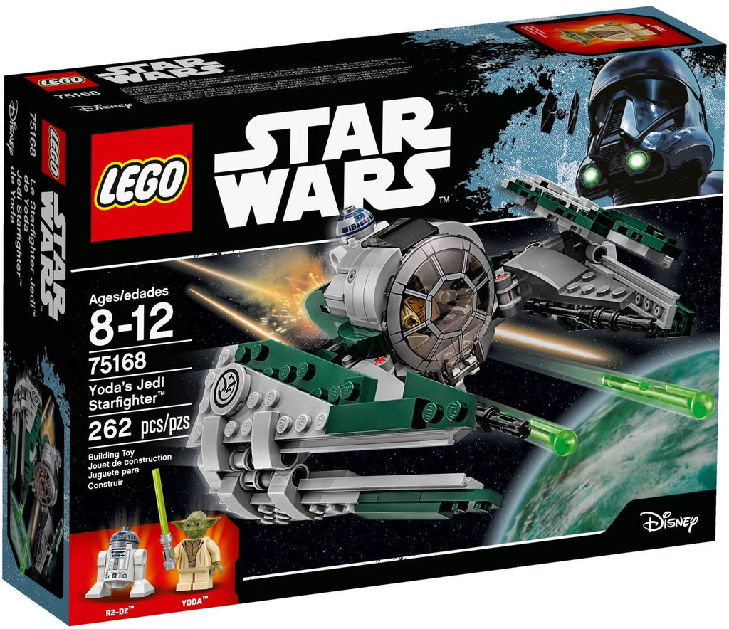 75168 Yoda's Jedi Starfighter product image 1, provided for visual reference and product detail review
