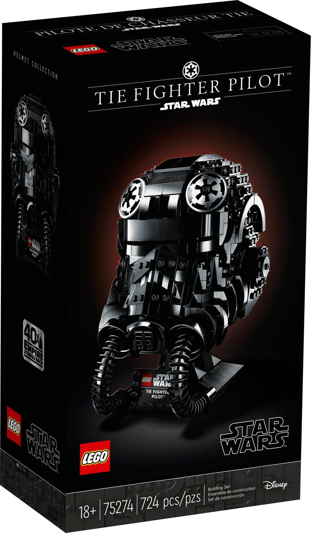 75274 TIE Fighter Pilot product image 1, provided for visual reference and product detail review