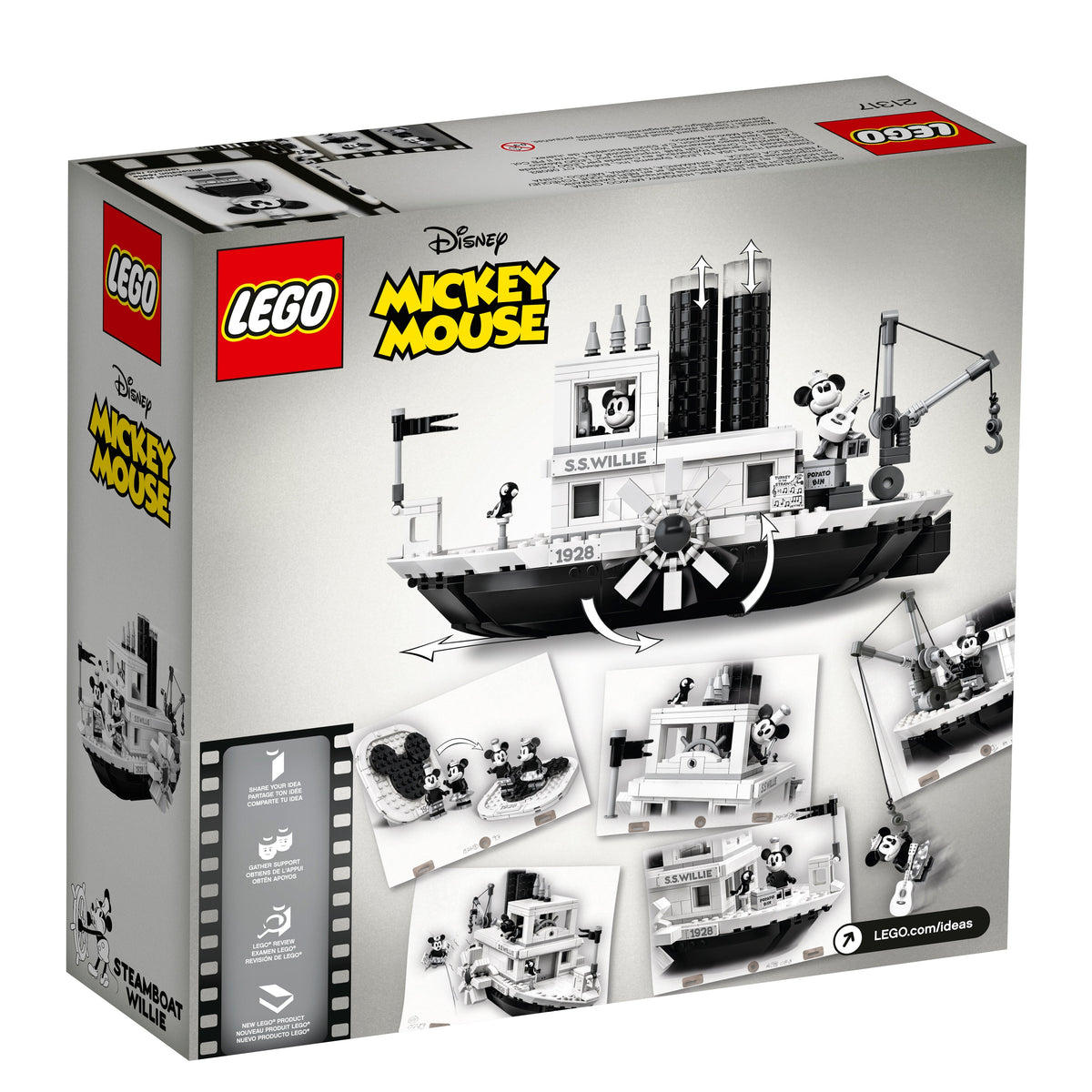 21317 Steamboat Willie product image 3, provided for visual reference and product detail review