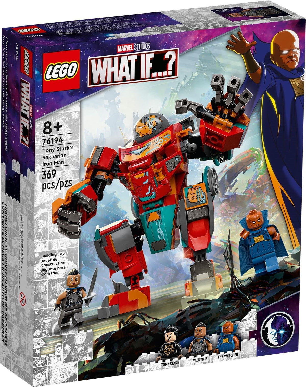 76194 Tony Stark's Sakaarian Iron Man product image 1, provided for visual reference and product detail review