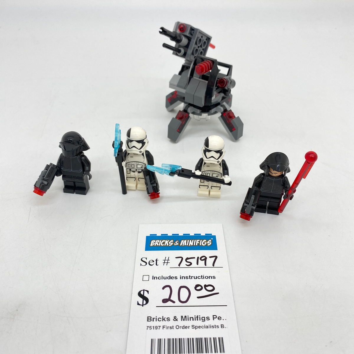 75197 First Order Specialists Battle Pack (U) product image 1, provided for visual reference and product detail review