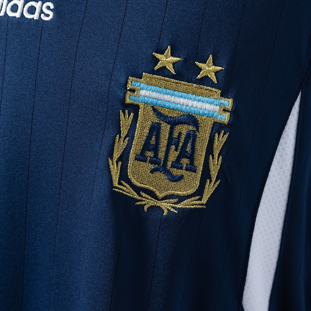 Argentina Home Jersey 2006 Retro Football Kit Long Sleeves product image 4