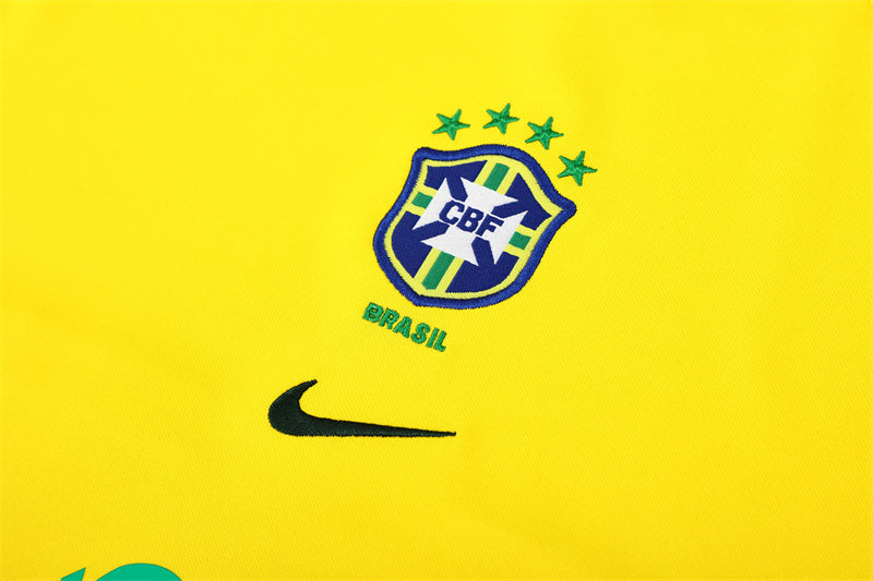 Retro Brazil Training Tracksuits 2002 Football Kit Soccer product image 12