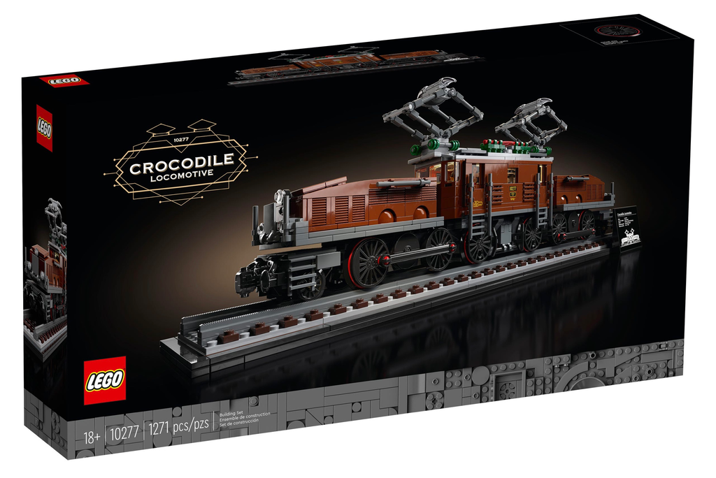 10277 Crocodile Locomotive product image 1, provided for visual reference and product detail review