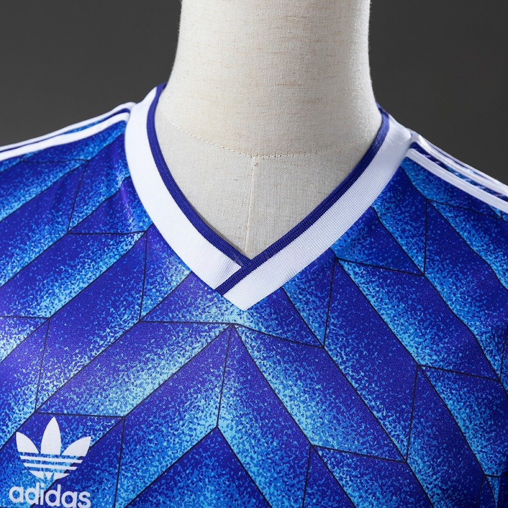 Schalke 04 Jersey 1988-89 Home Retro Football Kit product image 5