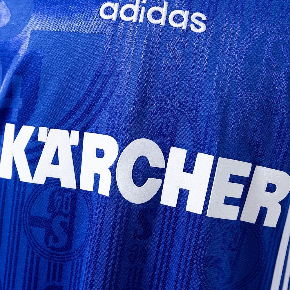 Schalke 04 Jersey 1996-97 Home Retro Football Kit product image 6